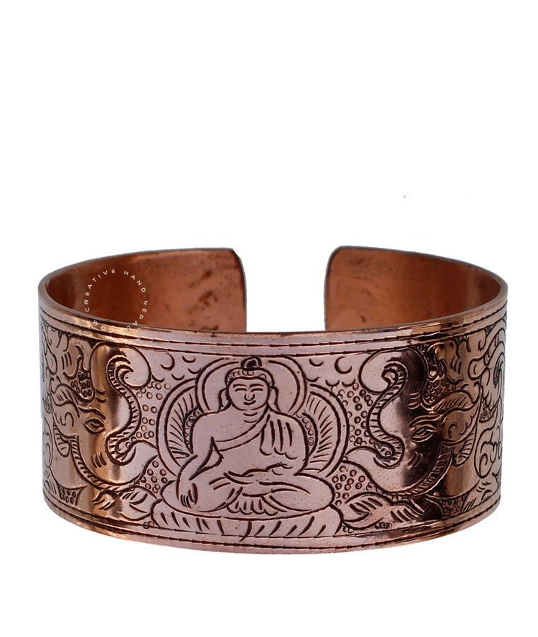 Buddha Copper Bracelet Creativehand Nepal